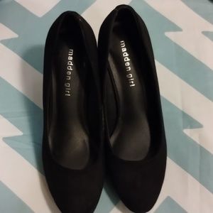 Madden Girl Pump - Black Suede
